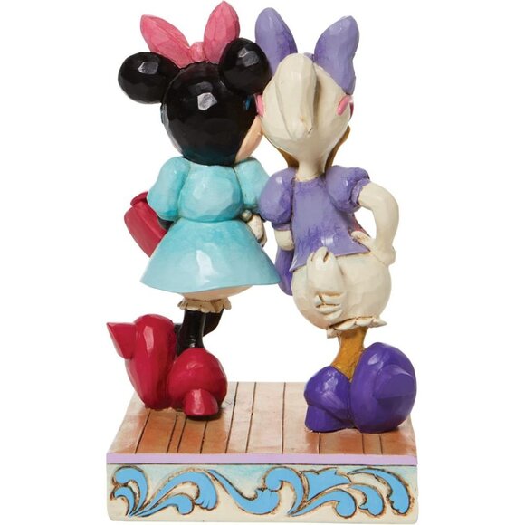 Enesco Jim Shore Minnie Mouse & Daisy Duck Fashionistas Statue Standard, NIB - Picture 3 of 6